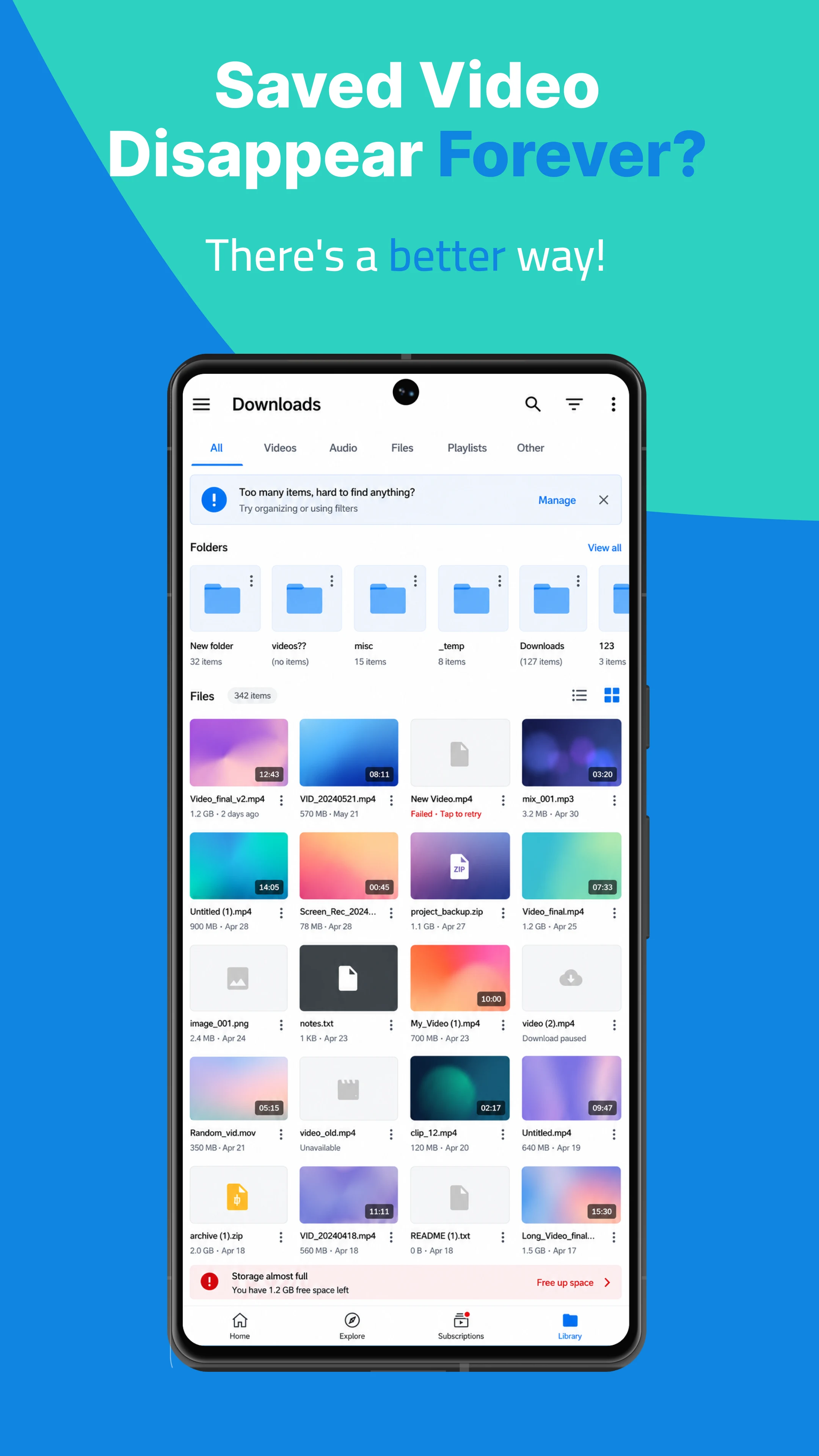 ClipDown: Smart Video Saver screenshot